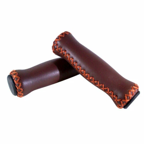 Poignées de vélo marron