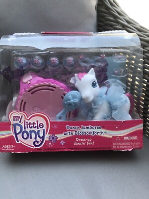 Hasbro My Little Pony Dance Jamboree with Blossomforth 2003 NIP Fair Cond.