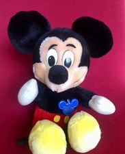 Mickey Mouse Plush Soft ToyVintage Walt Disney World Disneyland Original Tags