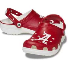 University of Alabama- Crocs Classic Clogs- Unisex Adult Men  Womens Sizes-NWT