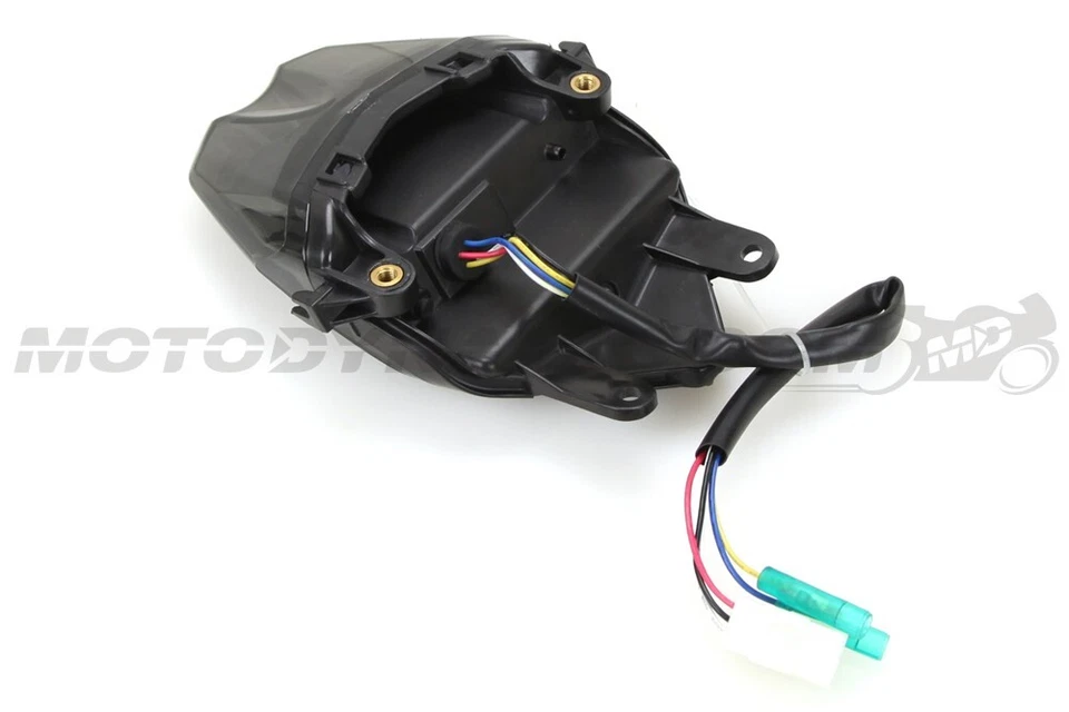 Lanterna traseira LED SEQUENCIAL FUMAÇA compatível com 2024 Triumph Street Triple RS 765 Moto2 - Imagem 4 de 4