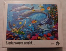 Underwater World Sea Fish Dolphin Adult Teen Children Jigsaw Puzzle 1000 Pieces