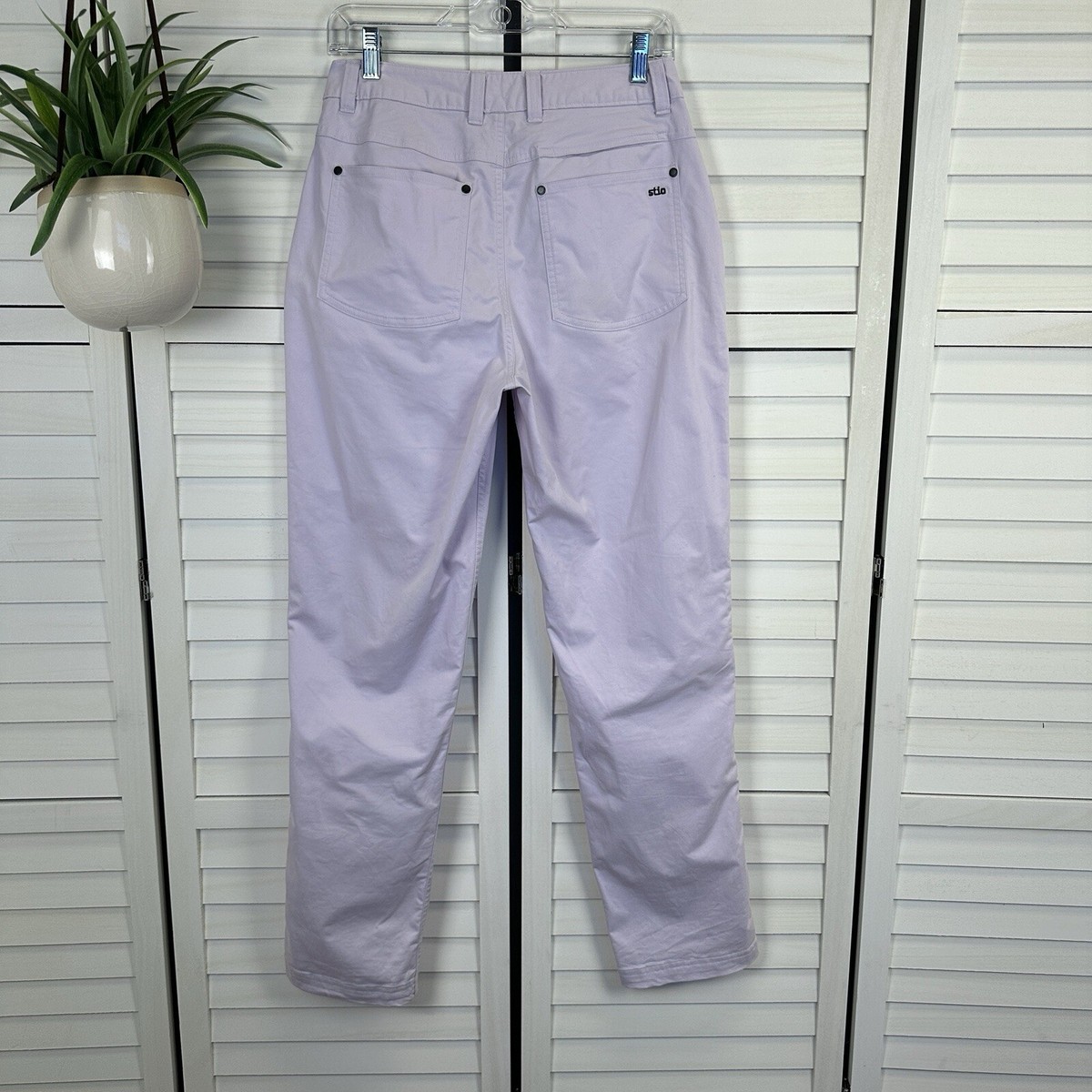 BAON】Hino Carpender Rivet Wide Cotton Pants Eaton Ripstop