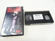 Indiscreet VHS Movie Cary Grant Ingrid Bergman Clamshell Republic Pictures NTA