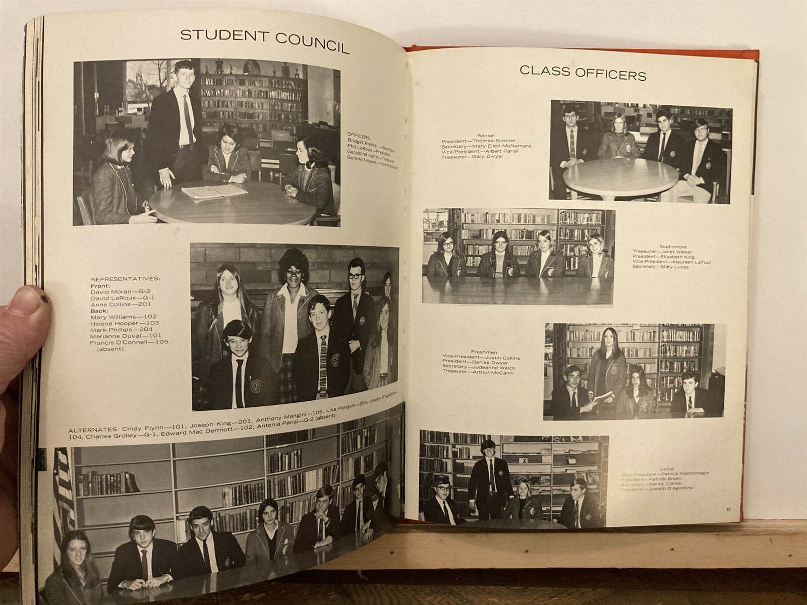 1970 St. Peters High School Annual Yearbook Saratoga Springs New York