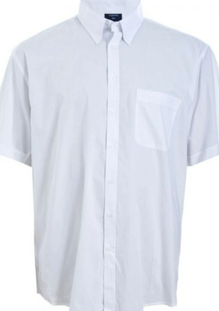 ESPIONAGE PLAIN WHITE SHORT SLEEVE SHIRT 2XL3XL4XL5XL6XL7XL8XL
Opens in a new window or tab