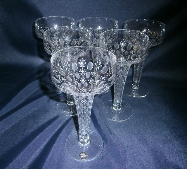 💥 Rosenthal 6 Fountain Champagne Romance glasses hallow stem Bjorn