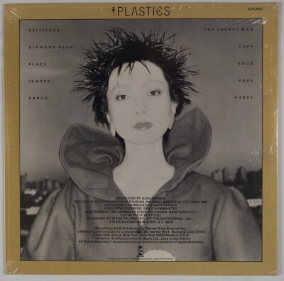 PLASTICS: Welcome Back US Island '81 New Wave Vinyl LP SEALED | eBay