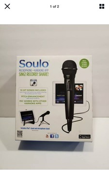 Soulo AM74 Microphone, stand, Karaoke App for iPad/iPhone ...