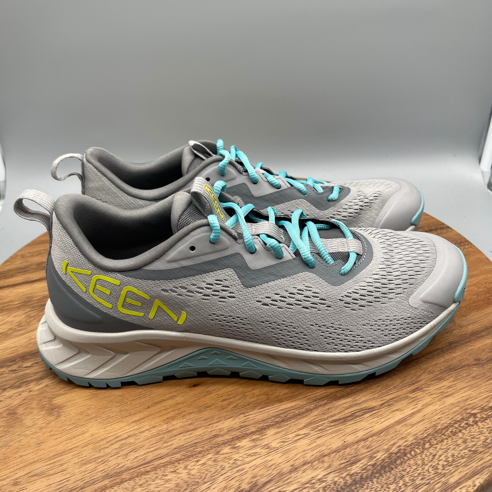 Scarpe Keen Versacore donna taglia 11 grigie trail running escursionismo sneaker impermeabili