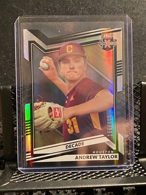 Andrew Taylor 2022 Elite Extra Edition Decade Die-Cut #156/999 - Astros 