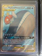 Magikarp & Wailord GX Full Art SM - Team Up 160/181 Holofoil NM++ NEAR PERFECT on eBay