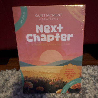 Quiet Moment Creations Next Chapter No-Pressure Vision Board Kit