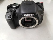 Canon EOS Kiss X5 DSLR Camera Kit with 18-55mm 55-250mm Lenses, 18MP, Used