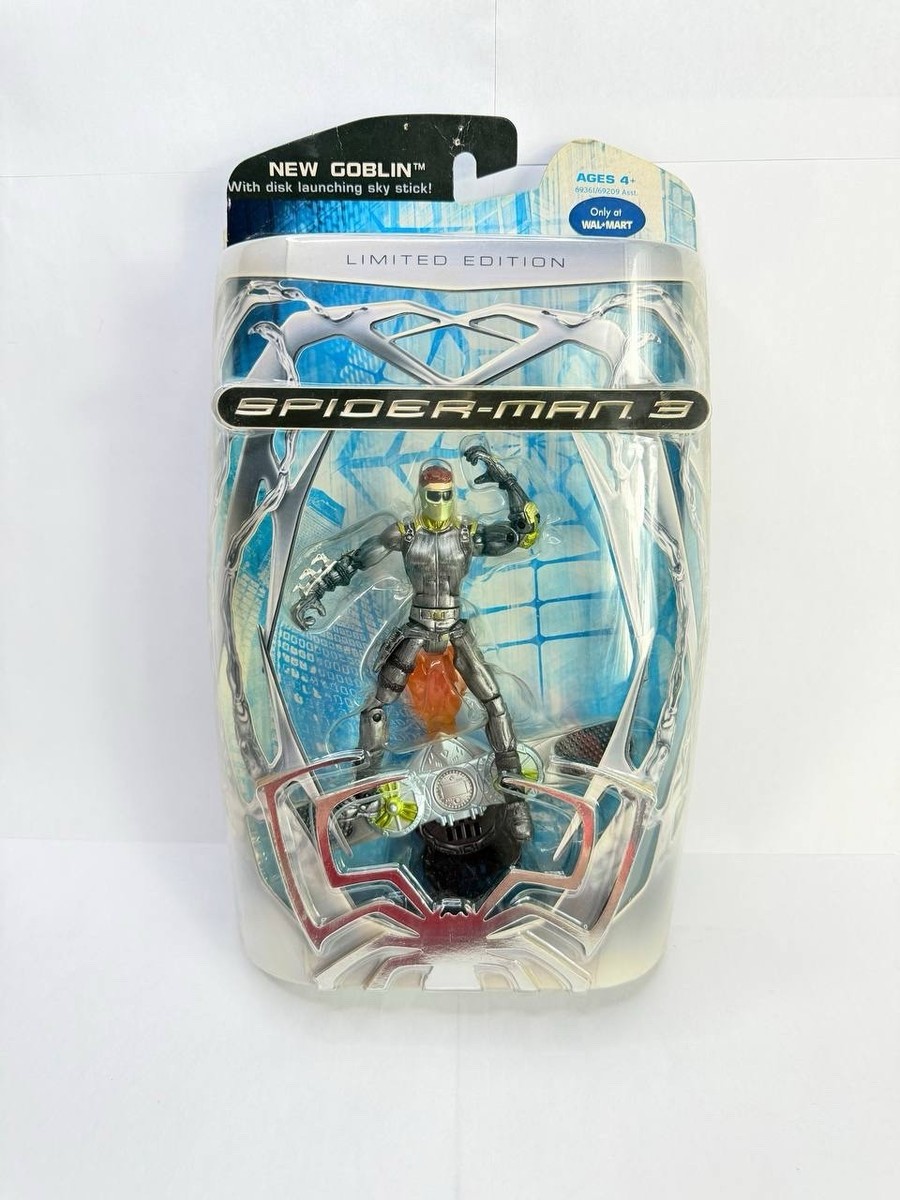 2007 Spider-Man 3 New Goblin Action Figure Movie Walmart Exclusive