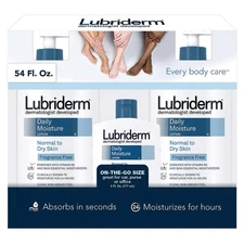 Lubriderm Daily Moisture Lotion Fragrance Free 3-pack 