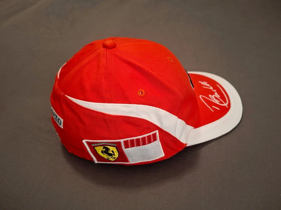 Rubens Barrichello Ferrari F1 personal driver issue cap 2005 Schumacher - Image 2 of 4