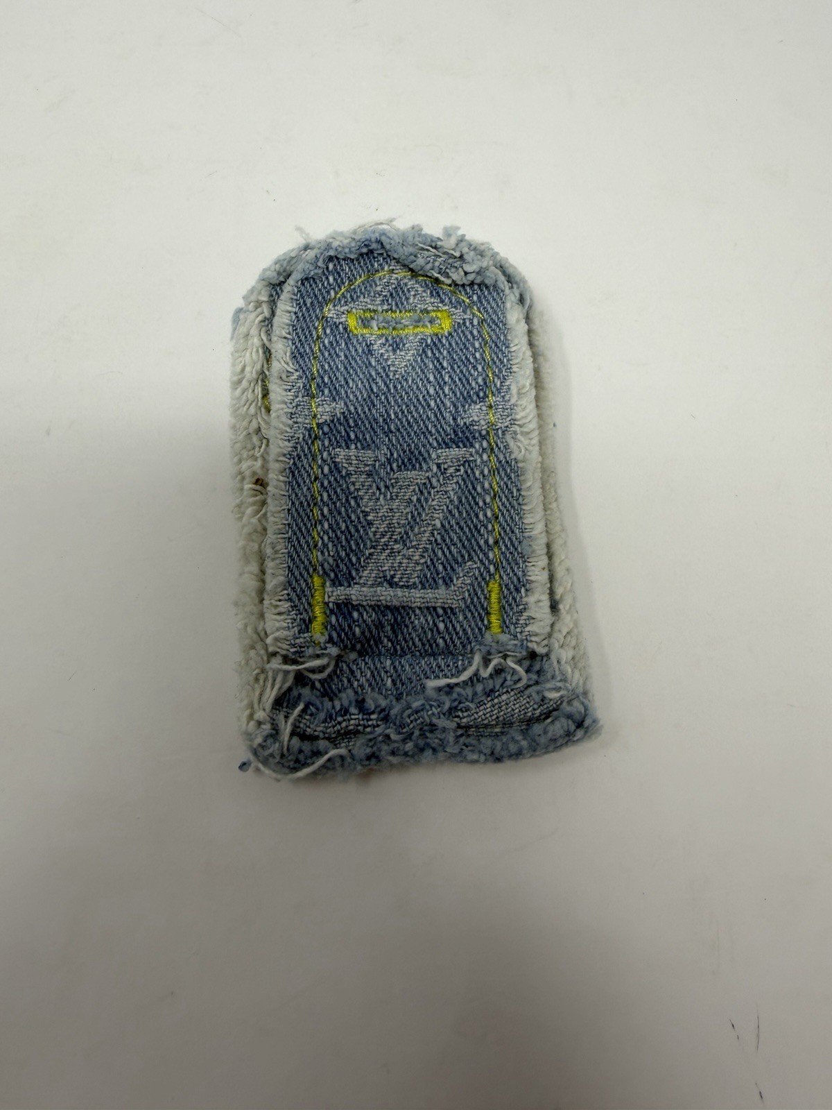 Louis Vuitton Denim Hang Tag 100% Authentic