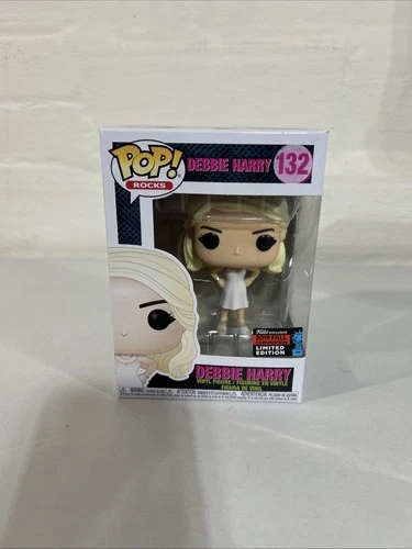 Funko Pop! Rocks: Debbie Harry 'Blondie' #132 2019 Fall  +Protector Some Wear