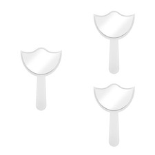 3 Count Eyelash Beauty Hand Mirror Tech Salon Supplies Extension