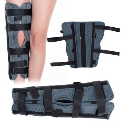 Adjustable Knee Immobilizer Joint Pain Relief Breathable Knee Splint Leg HOT