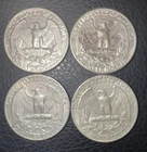 90 % silver quarters Lot Of 4