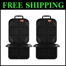 2Pack Seat Protector - Thickest Padding, Non-Slip Backing