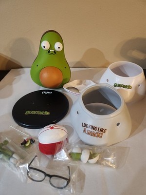 2019 Mitu Guacardo Dress Up Avocado Play Toy Figure Fair Condition