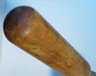 Vintage 11 inch long Wooden Pestle Masher with Ball knob Kitchen Spices Herbs Rx — photo 4