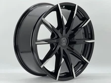 4pc 20" Lexani  Wheels style CSS 15 Gloss Black finish 5X108 / 112  ET 32 20X9