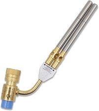 Dual Flame Gas Torch Compatible with MAPP and...