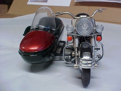 Matchbox Harley-Davidson Electra Glide Side Car 1:15 Diecast Black