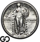 1920-S Standing Liberty Quarter, Choice AU++ Better Date