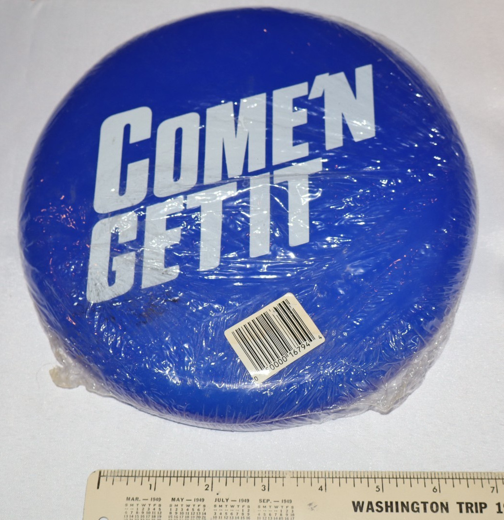 Blue Frisbee Advertising Carnation