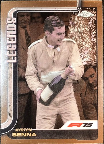 Topps 2025 Formula 1 Legends Ayrton Senna #162 Refractor | eBay