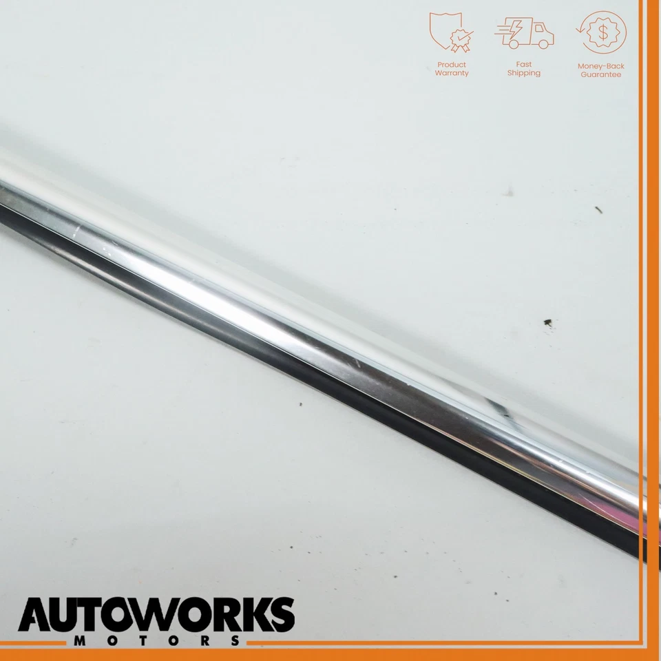 04-09 Jaguar XJ8 Vanden Plas X350 ventana exterior delantera derecha sello meteorológico OEM Foto 3 de 4