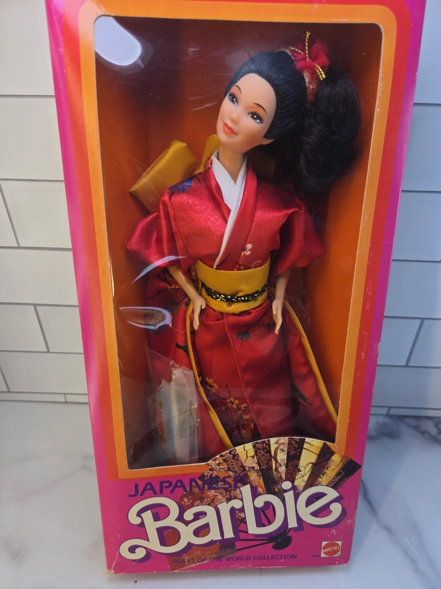 Mattel Dolls of the World 1984 Year Manufactured Barbie Dolls