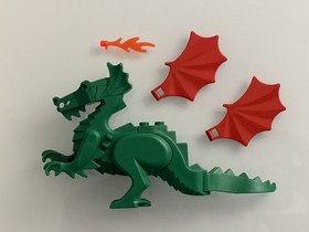GREEN Dragon Classic Fantasy Castle 6087 6082 6056 6076 9376 LEGO&reg; Minifigure