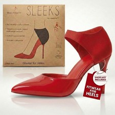 HeelzFirst Fitwear Sleeks  Heel Grips for Womens Shoes  Ankle Strap Heels F...