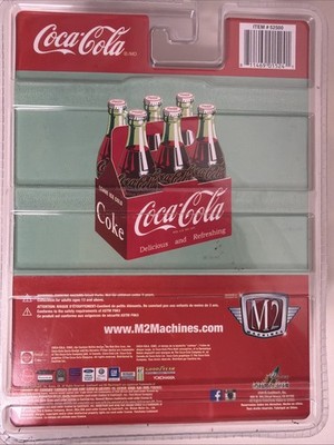 M2 1957 Chevrolet Sedan Delivery Coca-Cola Super Raw Chase 1/64