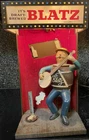 Vintage~1950-60s~BLATZ Banjo Player Beer Keg Man Lighted Sign-Works~AS IS!!