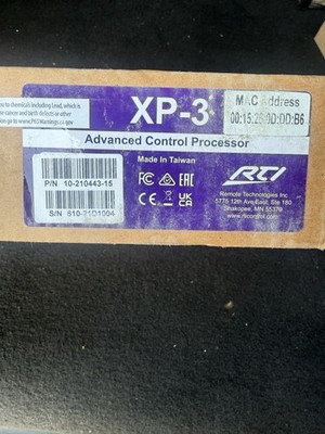 RTI XP-3 Processor (Brand New)