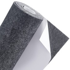 11.8x78.7inch Gray Self Adhesive Felt Fabric, Drawer Liner for DIY Crafts Sew...