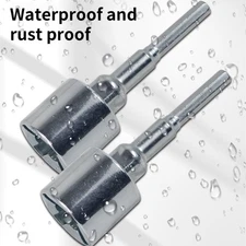 Scissor Jacks Adapter 1/2Inch Impact Wrench Tool Ball Joint Rod for Car Repair