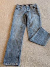 Kancan Jeans Uniquely Distressed Straight Jeans Size 5/26