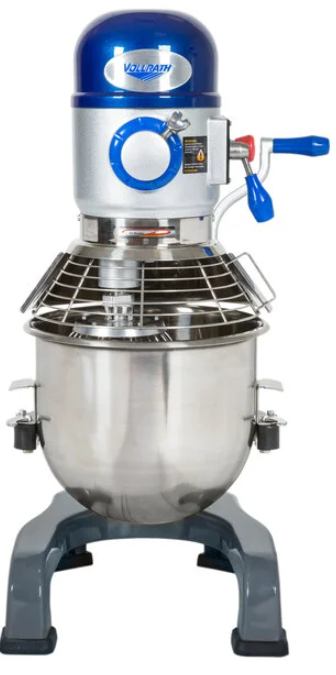 Vollrath 40757 20 Qt Commercial Planetary Stand Mixer with Guard & Standard Accessories