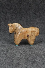 Horse Zuni Fetish Carving - Freddie Leekya