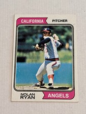 1974 Topps Nolan Ryan #20 Angels Rangers Astros HOF Pitcher