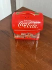 Vintage Red Coca-Cola Ceramic Lunchbox Salt & Pepper Shakers Set