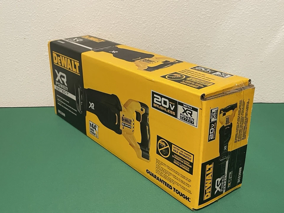 DEWALT 20V MAX XR Reciprocating Saw w/Power Detect (Bare Tool Only) DCS368B New - Image 3 of 4
